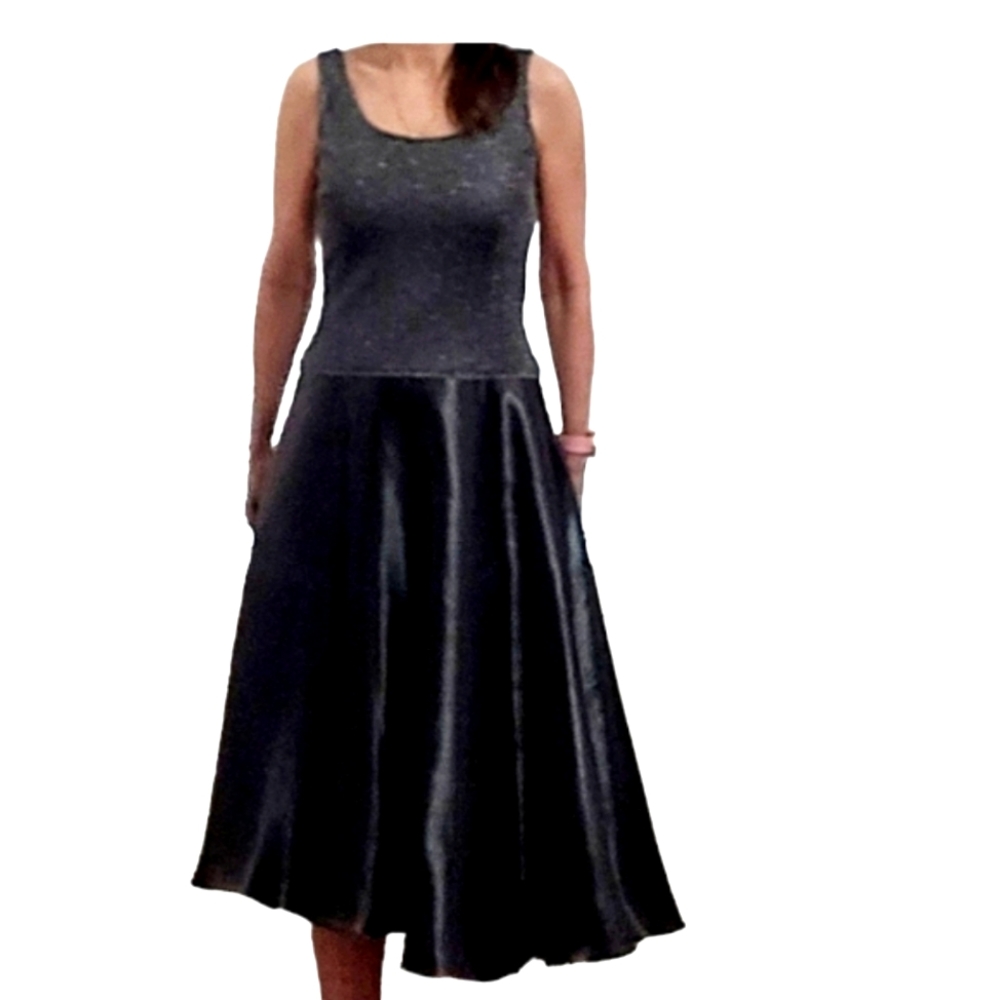 Vintage Cachet party dress with sweater